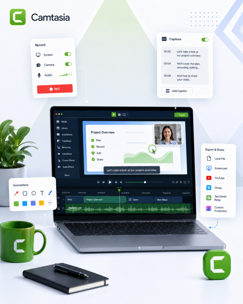 Camtasia Screen Recording